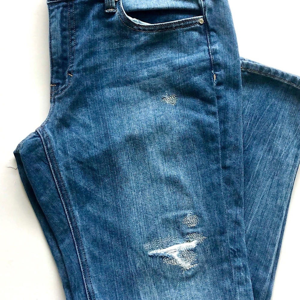 White House Black Market Distressed Jeans